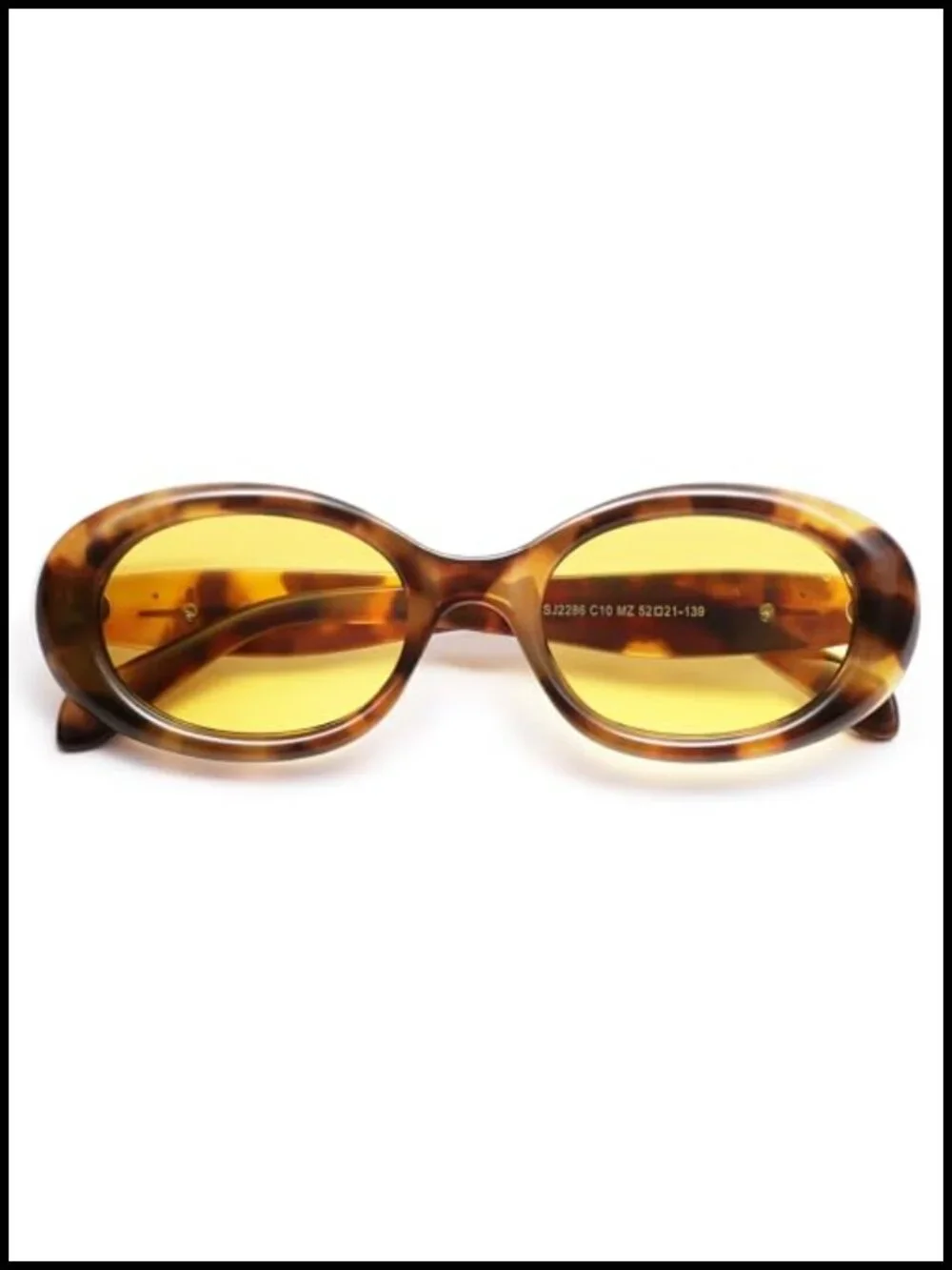 Retro Oval Polarized Sunglasses for Women Men UV400 Protection